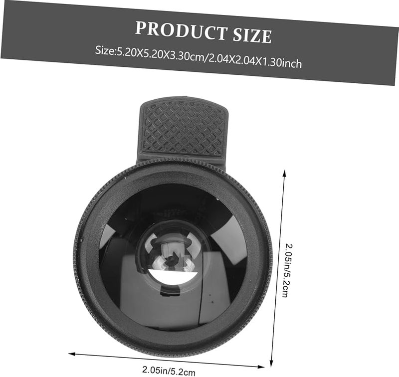 Wide Angle Macro Lens For Phone Camera Clip On External HD Fingerprint Resistant - Image 2